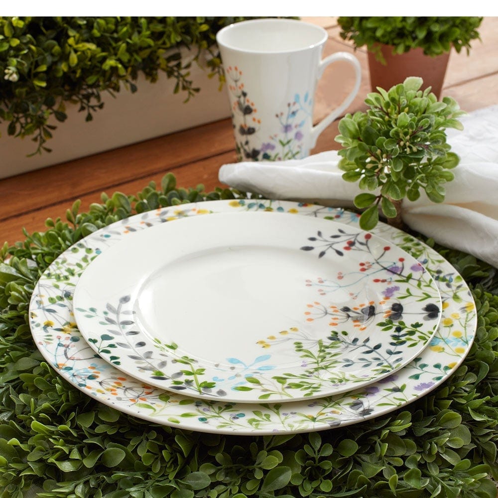 Tivoli Garden Set of 4 Dinner Plates