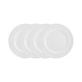 Trellis White Set of 4 Salad Plates